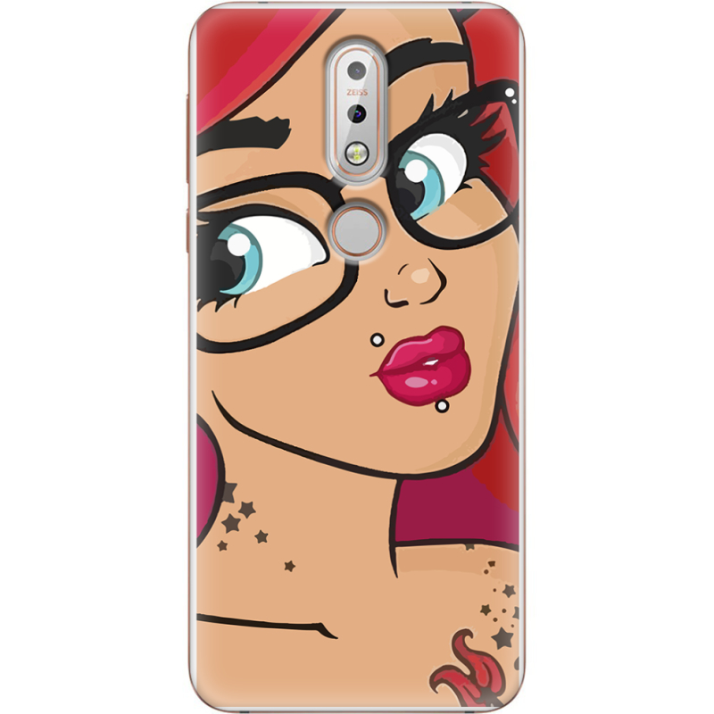 Чехол Uprint Nokia 7.1 Modern Mermaid