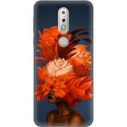 Чехол Uprint Nokia 7.1 Exquisite Orange Flowers