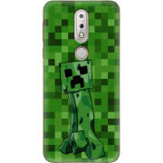 Чехол Uprint Nokia 7.1 Minecraft Creeper