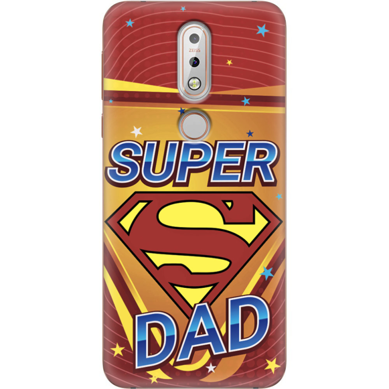 Чехол Uprint Nokia 7.1 Super Dad