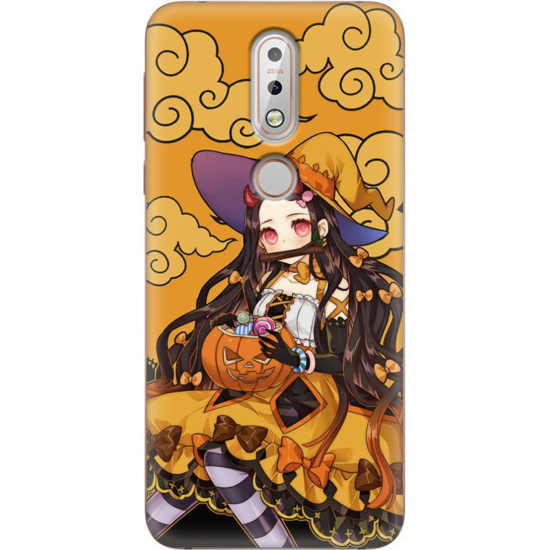 Чехол Uprint Nokia 7.1 Kamado Nezuko Halloween