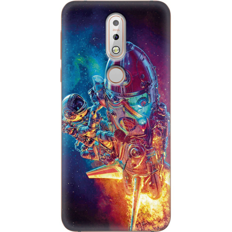 Чехол Uprint Nokia 7.1 Astronaut in Space