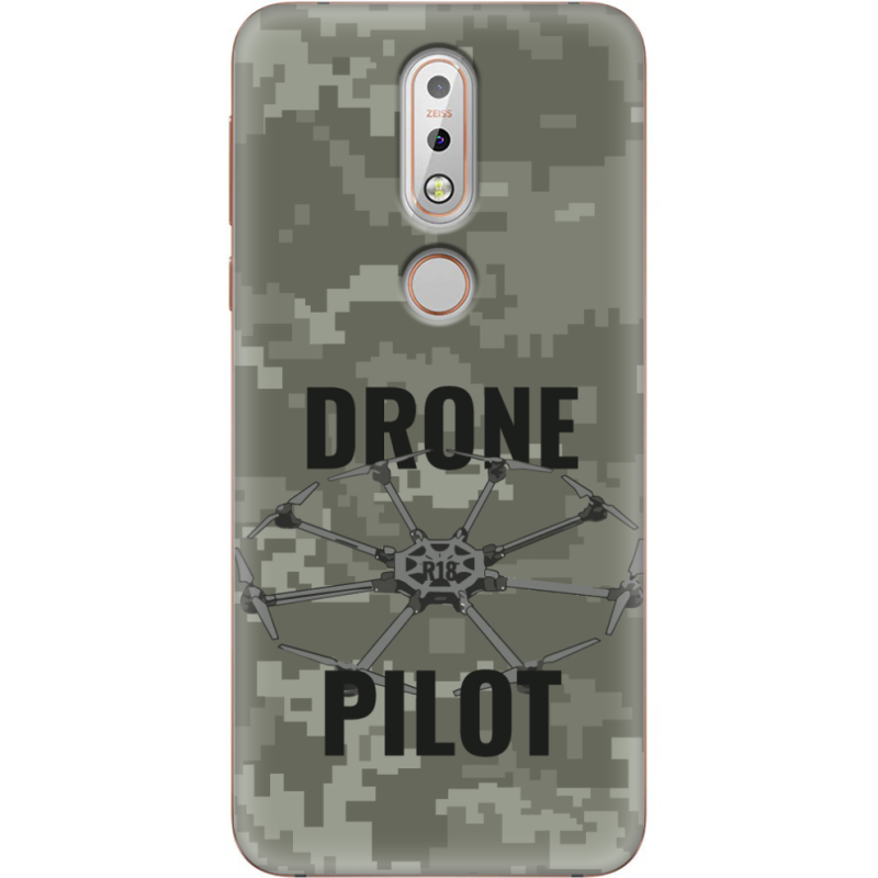 Чехол Uprint Nokia 7.1 Drone Pilot