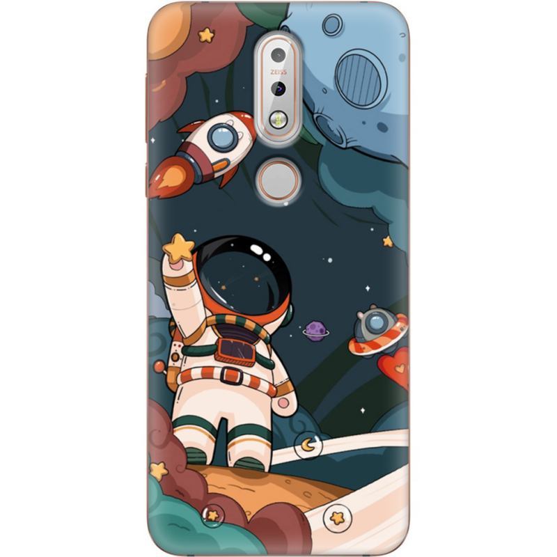 Чехол Uprint Nokia 7.1 Space Mission