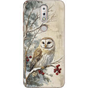 Чехол Uprint Nokia 7.1 Christmas Owl