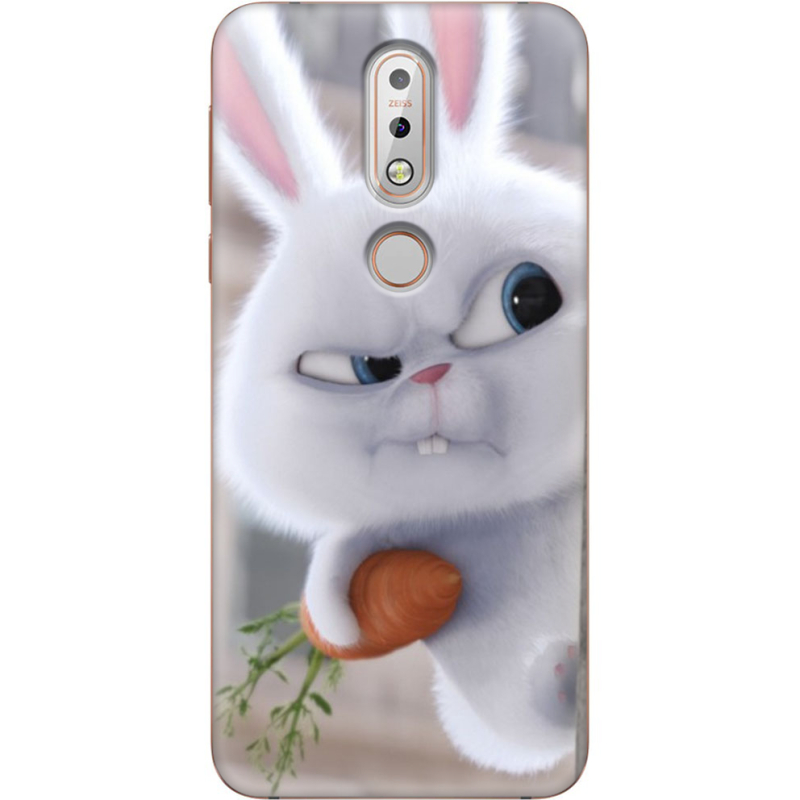 Чехол Uprint Nokia 7.1 Rabbit Snowball