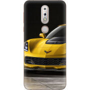 Чехол Uprint Nokia 7.1 Corvette Z06