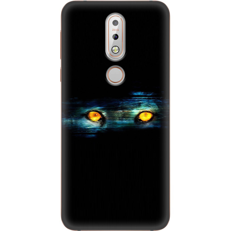 Чехол Uprint Nokia 7.1 Eyes in the Dark