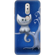 Чехол Uprint Nokia 7.1 Smile Cheshire Cat