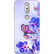 Чехол Uprint Nokia 7.1 Orchids and Butterflies