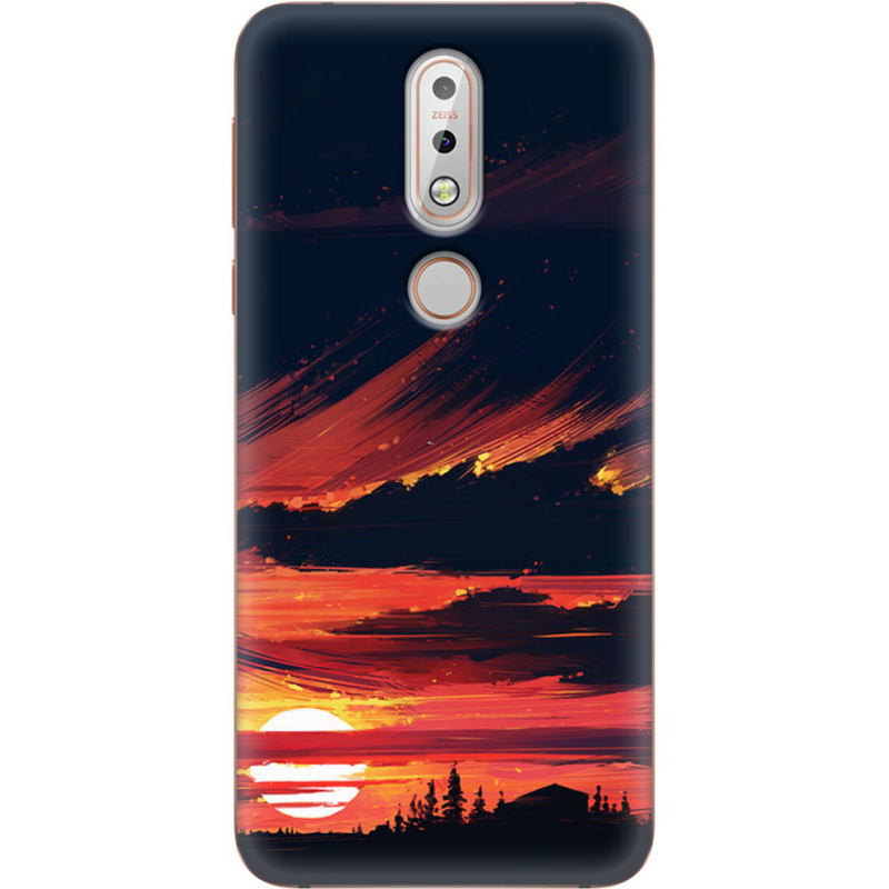 Чехол Uprint Nokia 7.1 Sundown