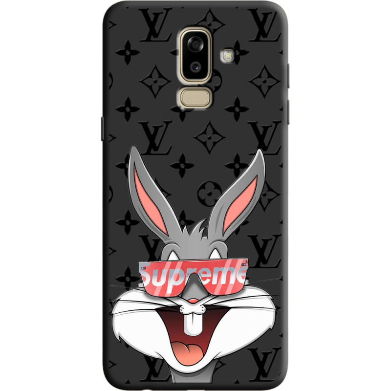 Черный чехол Uprint Samsung J810 Galaxy J8 2018 looney bunny