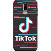 Черный чехол Uprint Samsung J810 Galaxy J8 2018 Tik Tok