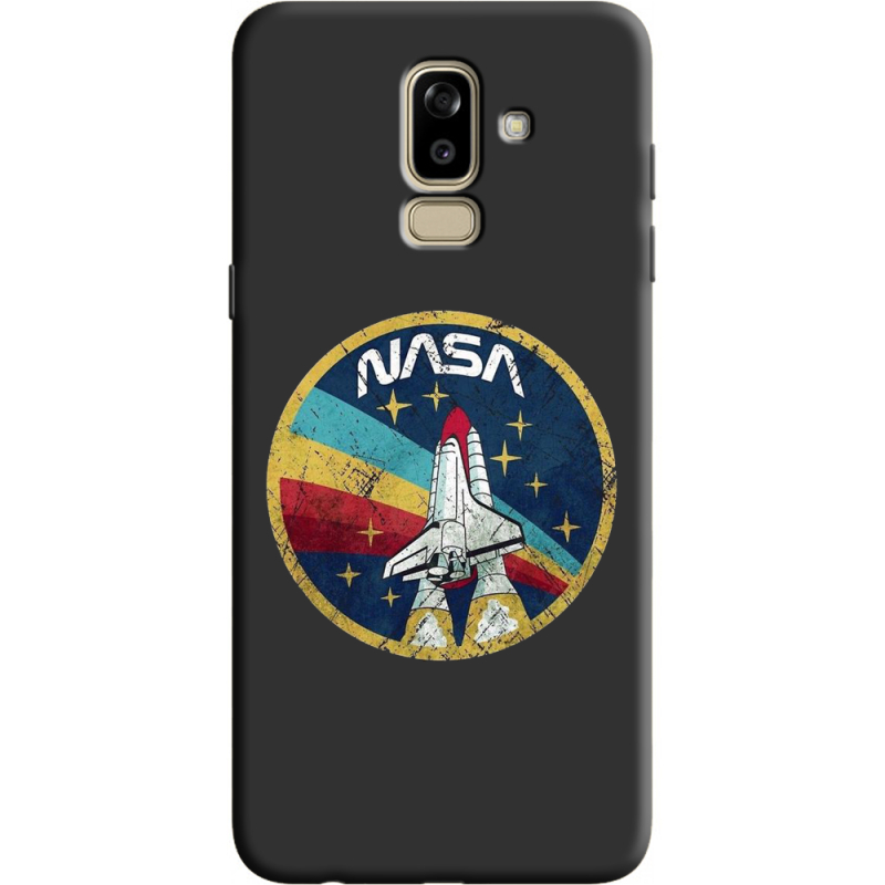 Черный чехол Uprint Samsung J810 Galaxy J8 2018 NASA