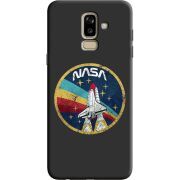 Черный чехол Uprint Samsung J810 Galaxy J8 2018 NASA