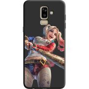 Черный чехол Uprint Samsung J810 Galaxy J8 2018 Happy Harley Quinn