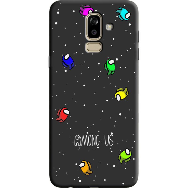 Черный чехол Uprint Samsung J810 Galaxy J8 2018 Among Us Invisible
