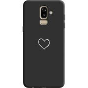 Черный чехол Uprint Samsung J810 Galaxy J8 2018 My Heart