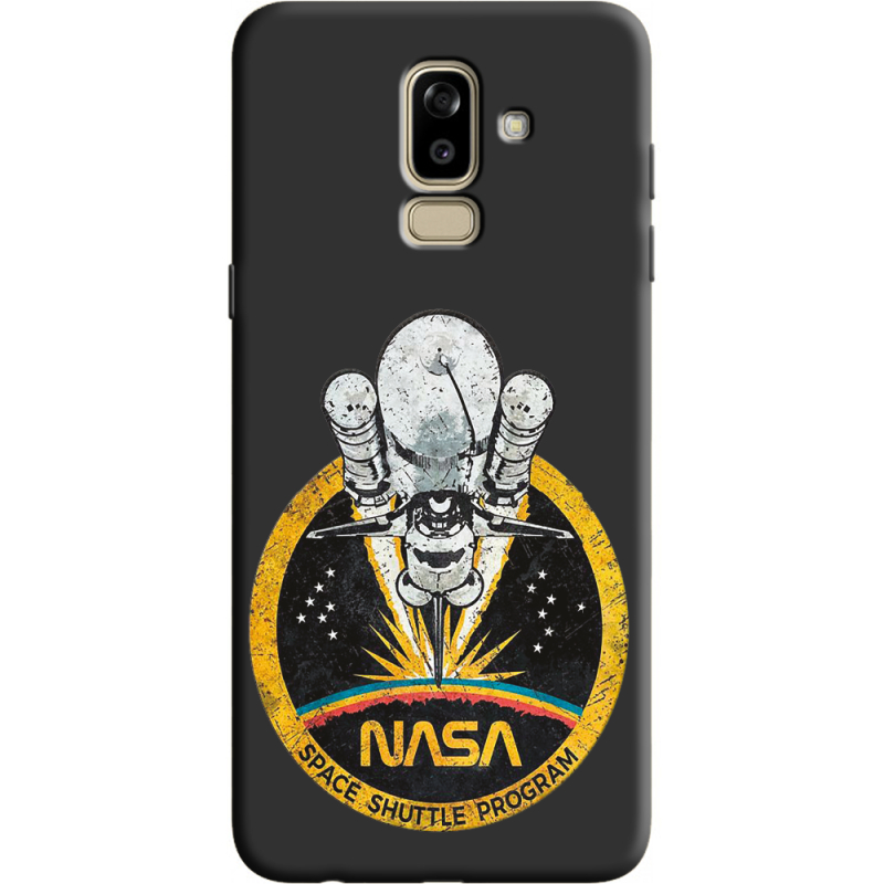 Черный чехол Uprint Samsung J810 Galaxy J8 2018 NASA Spaceship