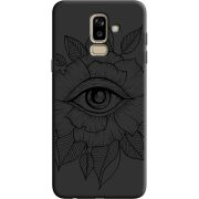 Черный чехол Uprint Samsung J810 Galaxy J8 2018 Eye