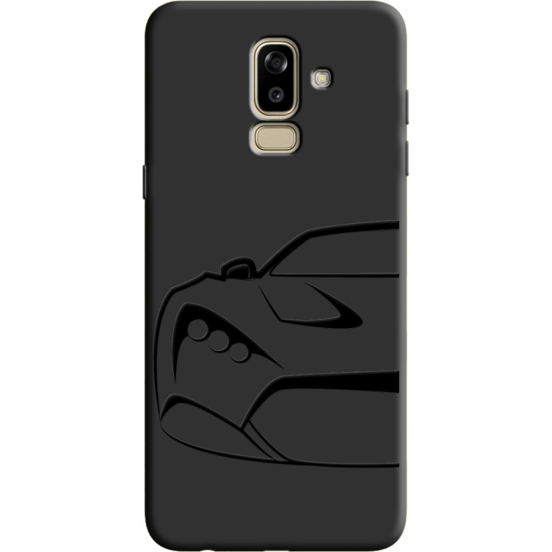 Черный чехол Uprint Samsung J810 Galaxy J8 2018 Sportcar