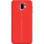 Красный чехол Uprint Samsung J610 Galaxy J6 Plus 2018 