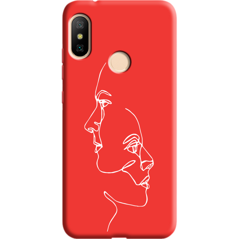 Красный чехол Uprint Xiaomi Mi A2 Lite 