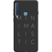 Черный чехол Uprint Samsung A920 Galaxy A9 2018 Minimalistic
