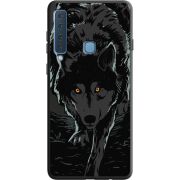 Черный чехол Uprint Samsung A920 Galaxy A9 2018 Wolf