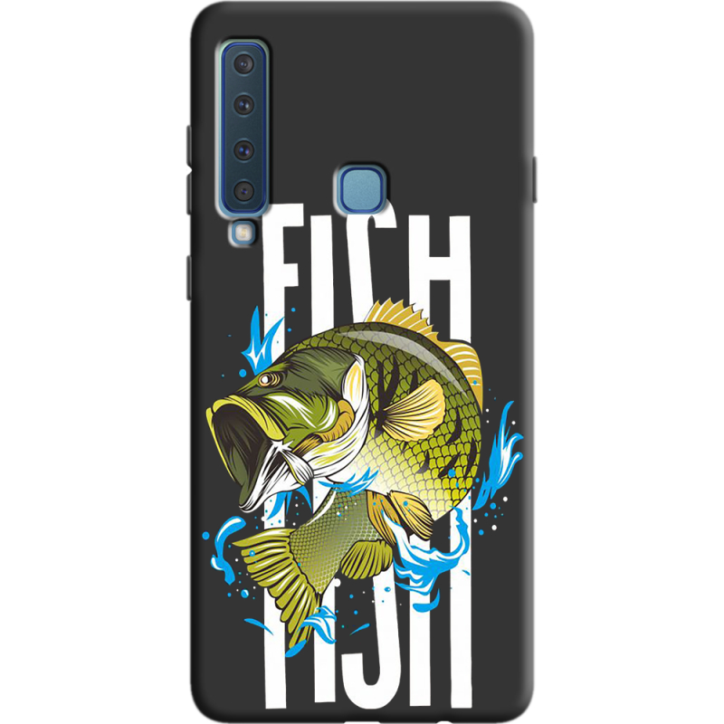 Черный чехол Uprint Samsung A920 Galaxy A9 2018 Fish