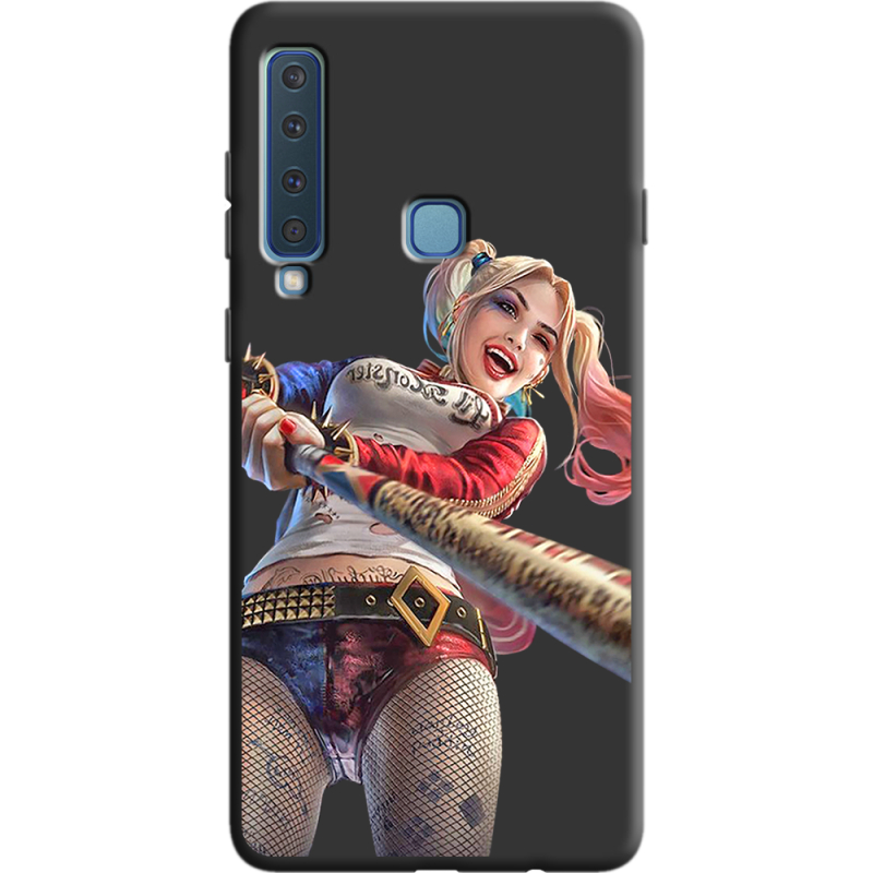 Черный чехол Uprint Samsung A920 Galaxy A9 2018 Happy Harley Quinn