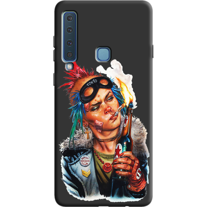 Черный чехол Uprint Samsung A920 Galaxy A9 2018 Tanker Girl