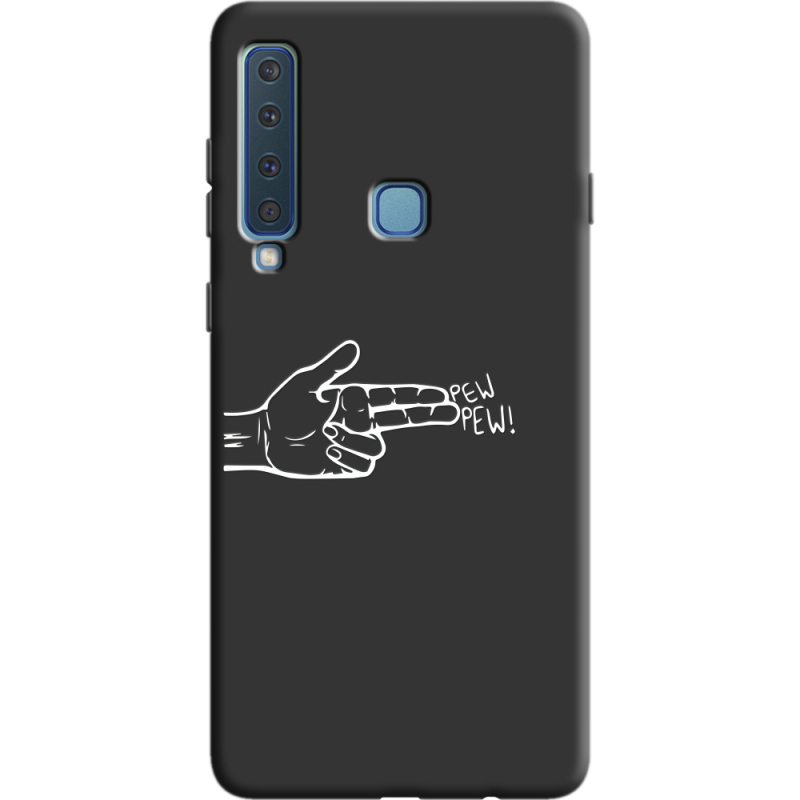 Черный чехол Uprint Samsung A920 Galaxy A9 2018 Pew Pew