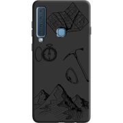 Черный чехол Uprint Samsung A920 Galaxy A9 2018 Mountains