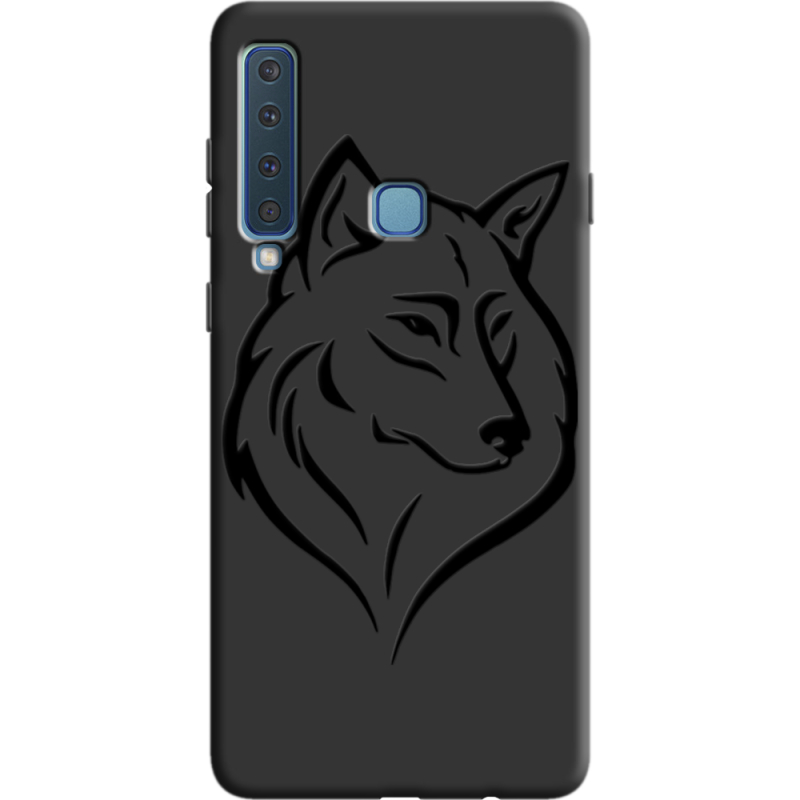 Черный чехол Uprint Samsung A920 Galaxy A9 2018 Wolf