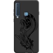 Черный чехол Uprint Samsung A920 Galaxy A9 2018 Snake