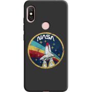 Черный чехол Uprint Xiaomi Redmi Note 6 Pro NASA