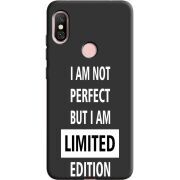 Черный чехол Uprint Xiaomi Redmi Note 6 Pro Limited Edition