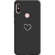 Черный чехол Uprint Xiaomi Redmi Note 6 Pro My Heart