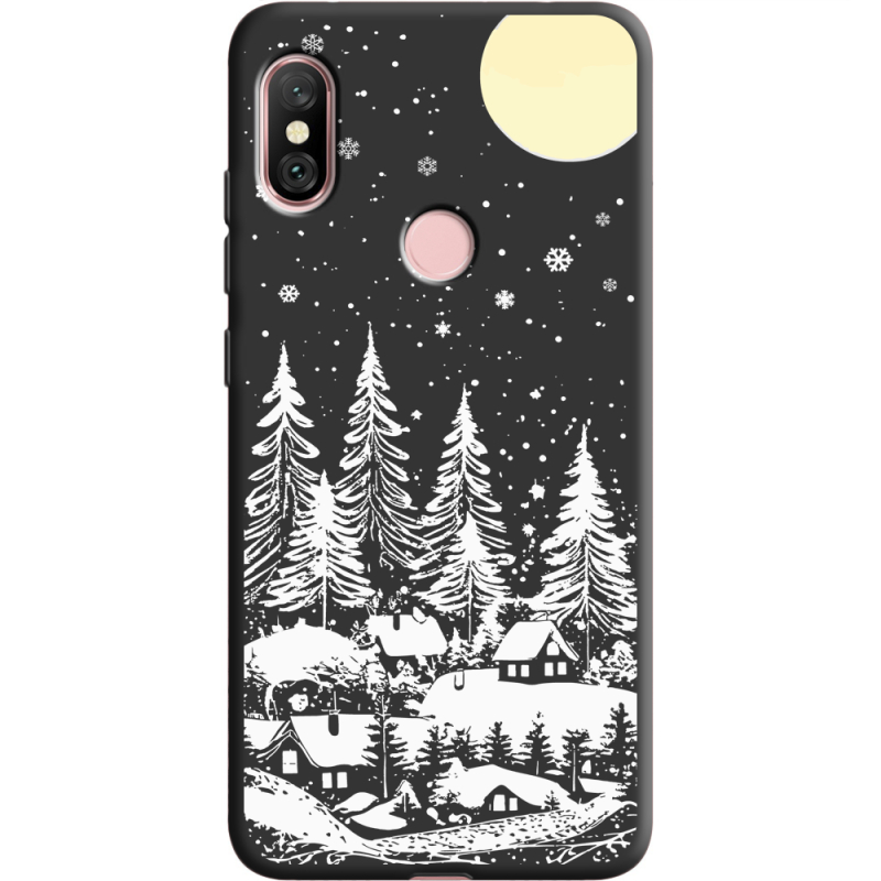 Черный чехол Uprint Xiaomi Redmi Note 6 Pro 