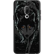 Черный чехол Uprint Meizu 15 Wolf