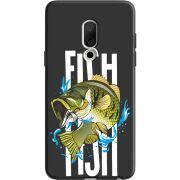 Черный чехол Uprint Meizu 15 Fish