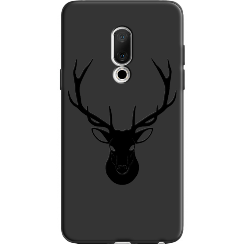 Черный чехол Uprint Meizu 15 Deer