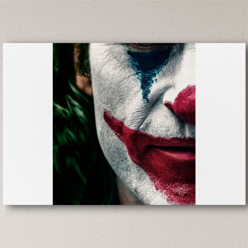 Печать на холсте 60 на 40 сантиметров Joker Background