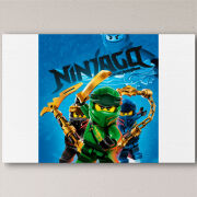 Печать на холсте 60 на 40 сантиметров Lego Ninjago