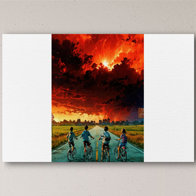 Печать на холсте 60 на 40 сантиметров 