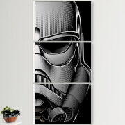 Модульные картины горизонтальные  60 на 40 3шт Imperial Stormtroopers