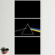 Модульные картины горизонтальные  60 на 40 3шт Pink Floyd Україна