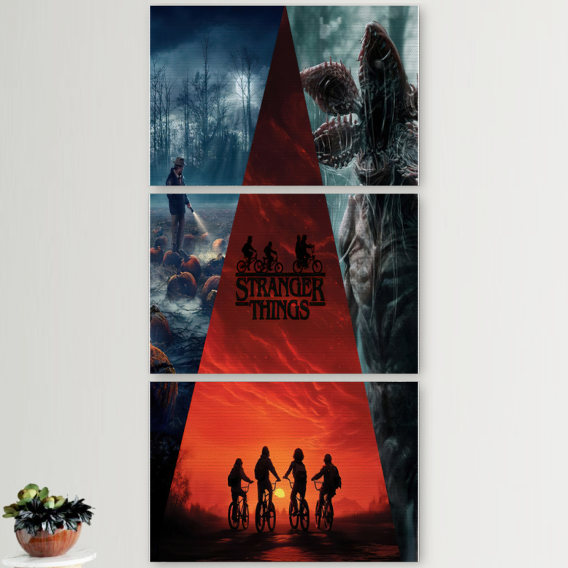 Модульные картины горизонтальные  60 на 40 3шт Дивні дива