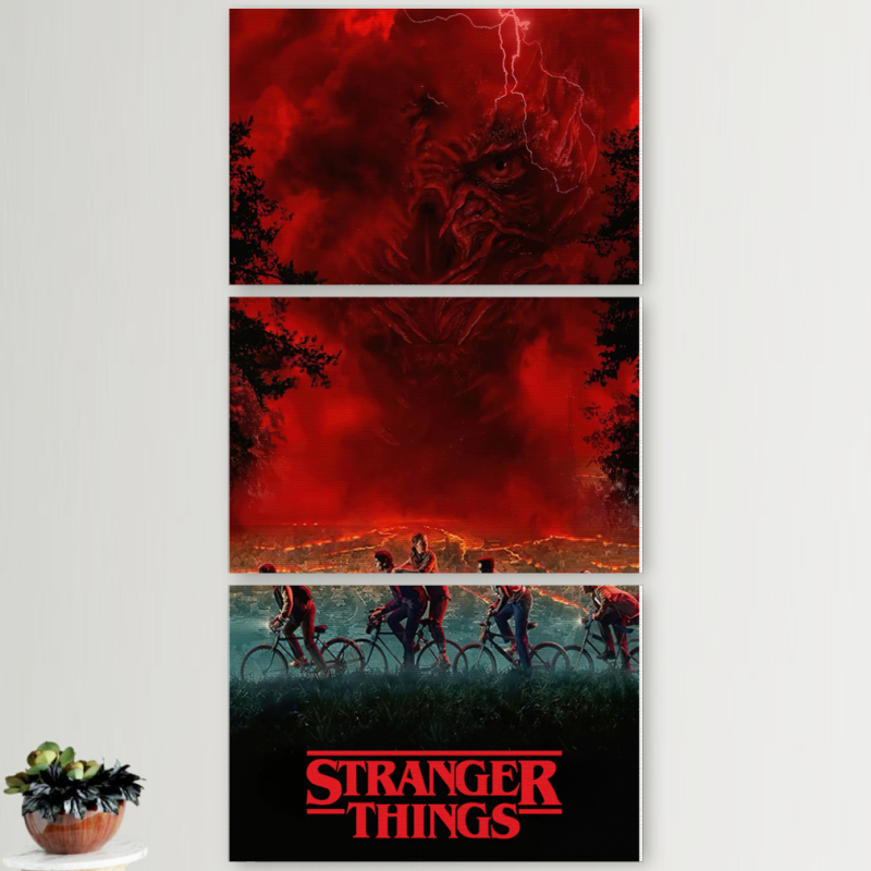 Модульные картины горизонтальные  60 на 40 3шт 